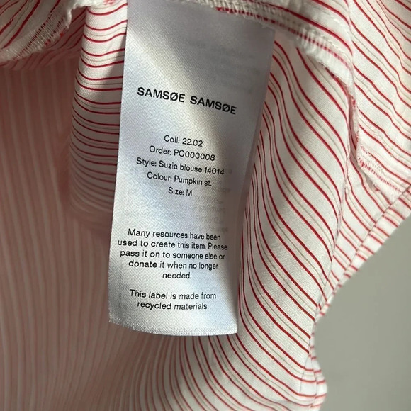 samsøe samsøe suzia blouse Size Medium - Picture 7 of 12